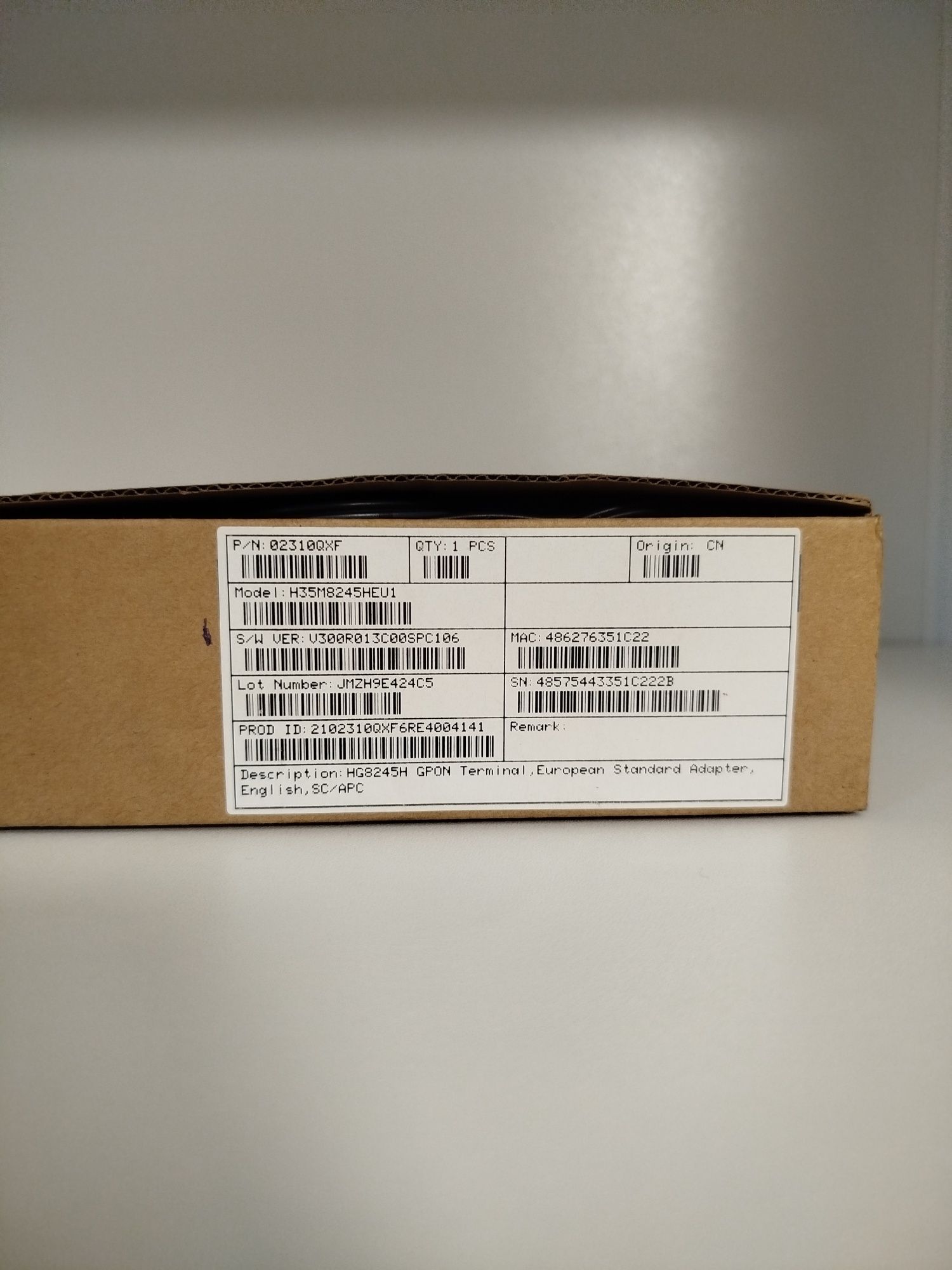 Router Huawei EchoLife HG8245H