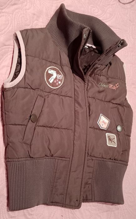 Kamizelka, bezrękawnik 6-7 lat.