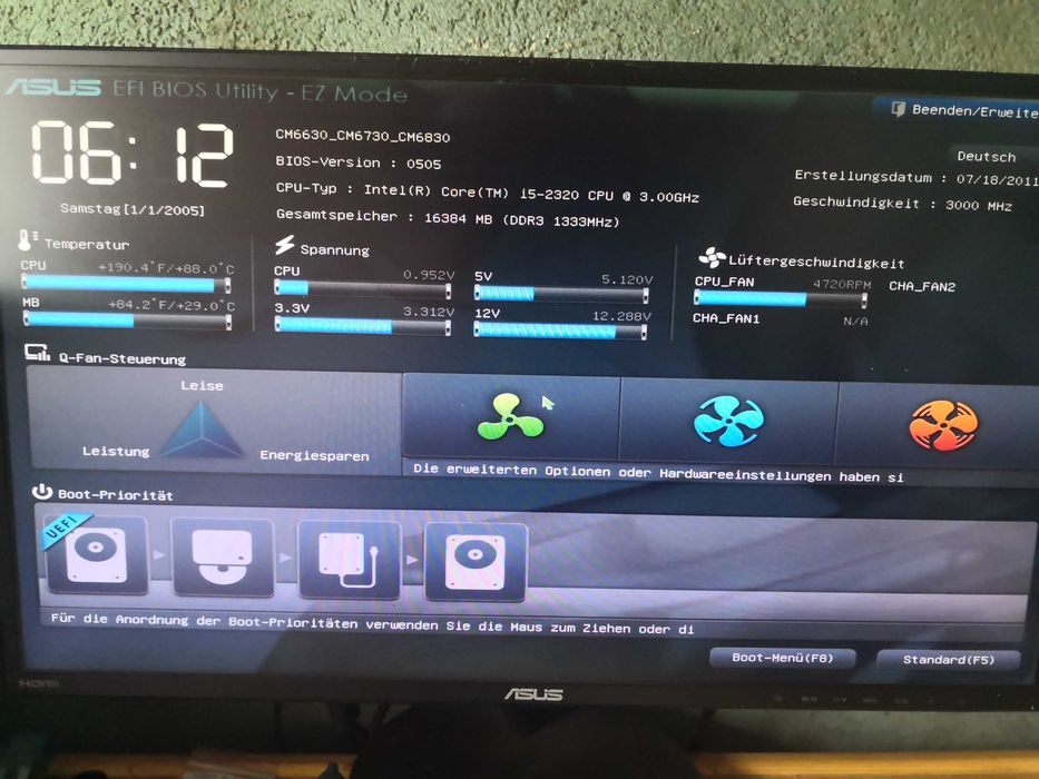 Asus P8H61-M pro, i 5. Komputer PC