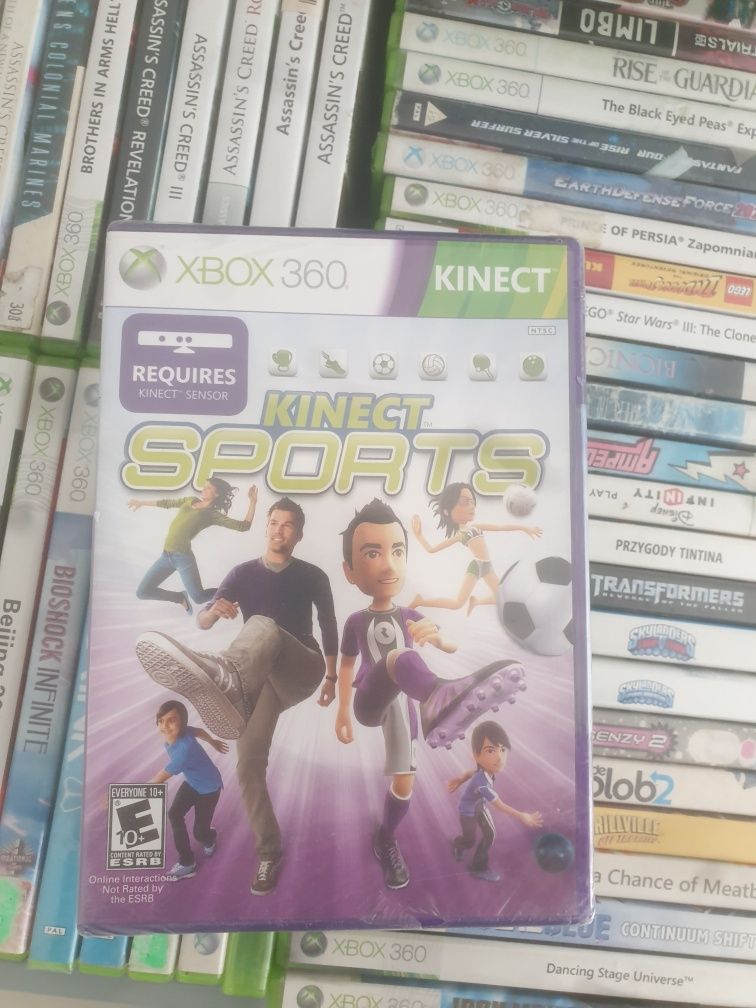 Kinect sports nowa folia xbox 360