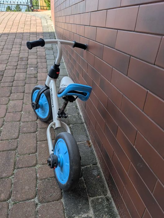 Rowerek biegowy P1 z bocznymi kółkami 3w1 R-Sport