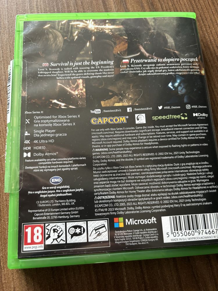 Resident Evil 4 remake xbox