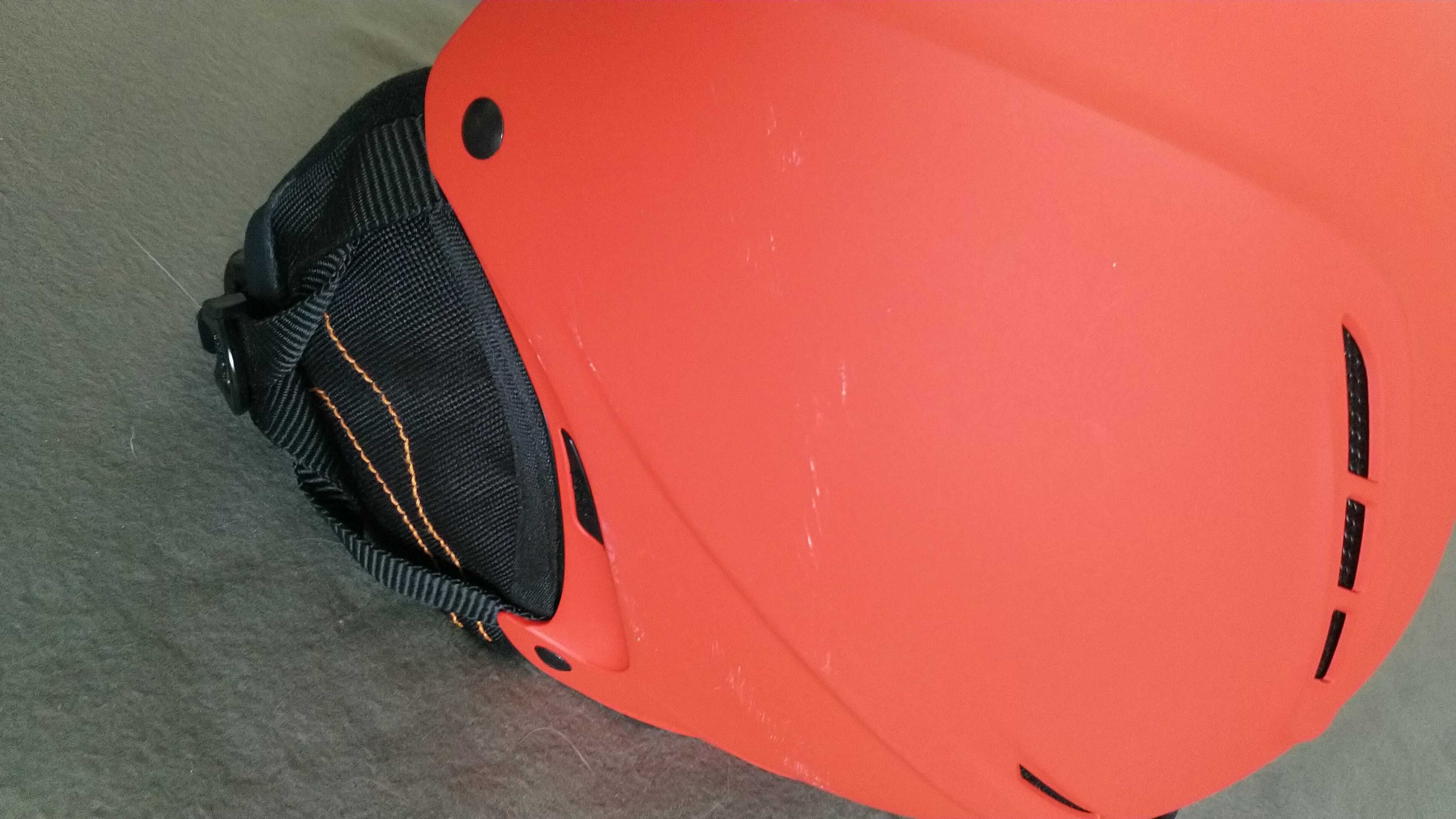 Kask Uvex P1us Dark Orange Mat 52-55 cm