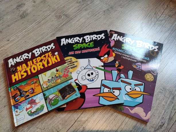 Angry Birds, książka, kolorowanka