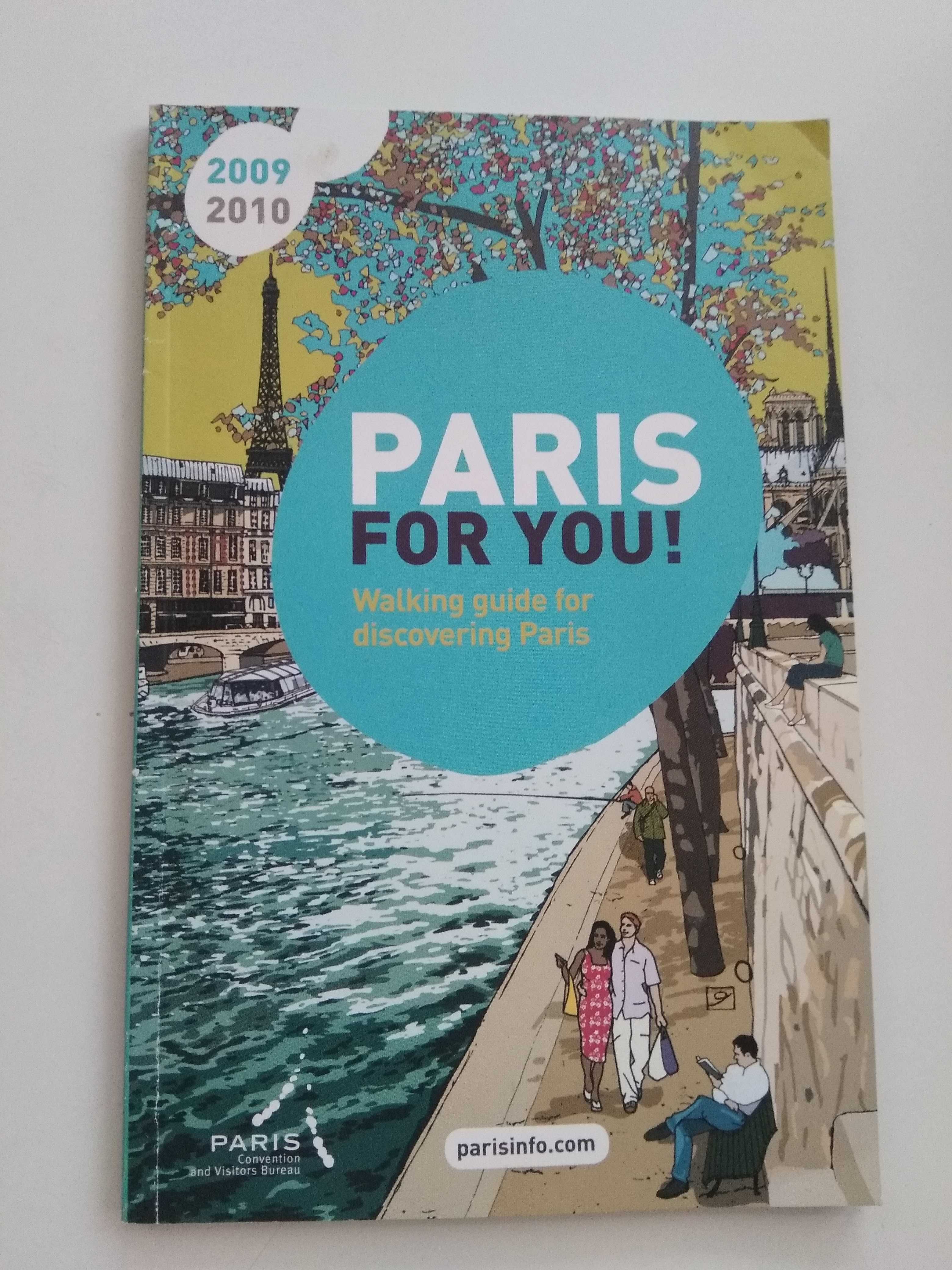 Путеводитель Париж 2009-2010 год на анлийском языке Paris