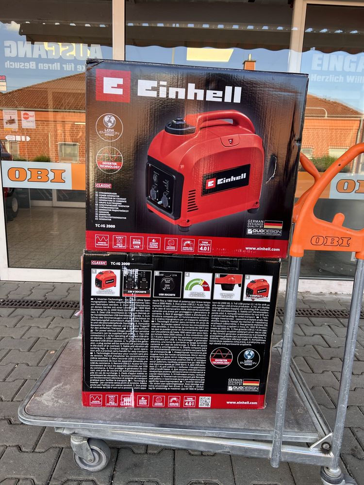 Генератор інверторний бензиновий Einhell TC-IG 2000