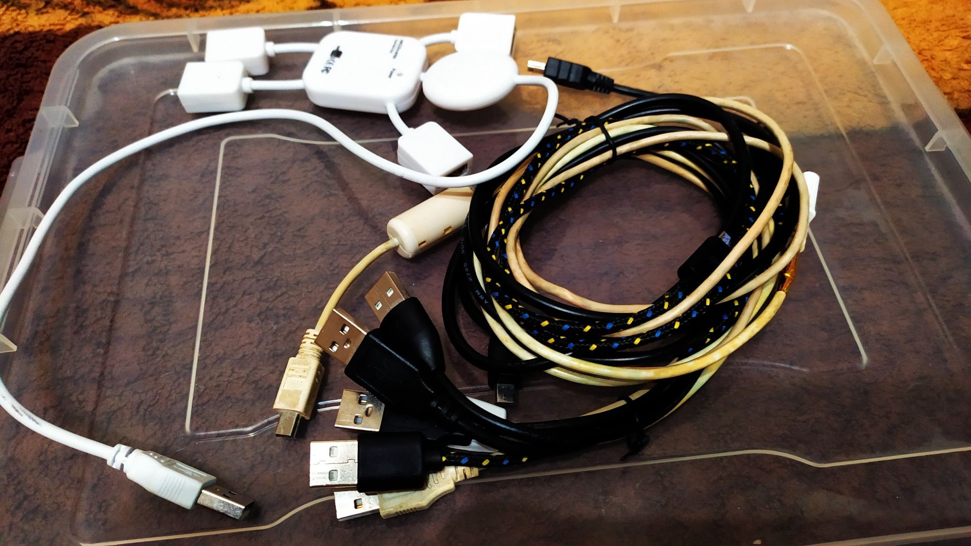 Провода USB различной конфигурации
