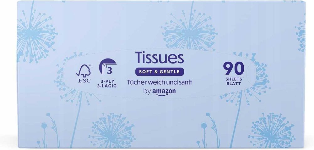 Chusteczki higieniczne bezzapachowe Presto 3 warst. #5287