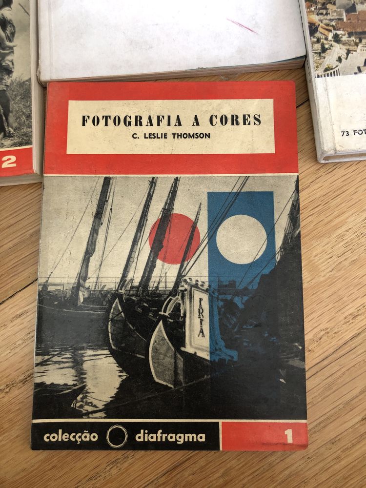 Livros antigos de fotografia