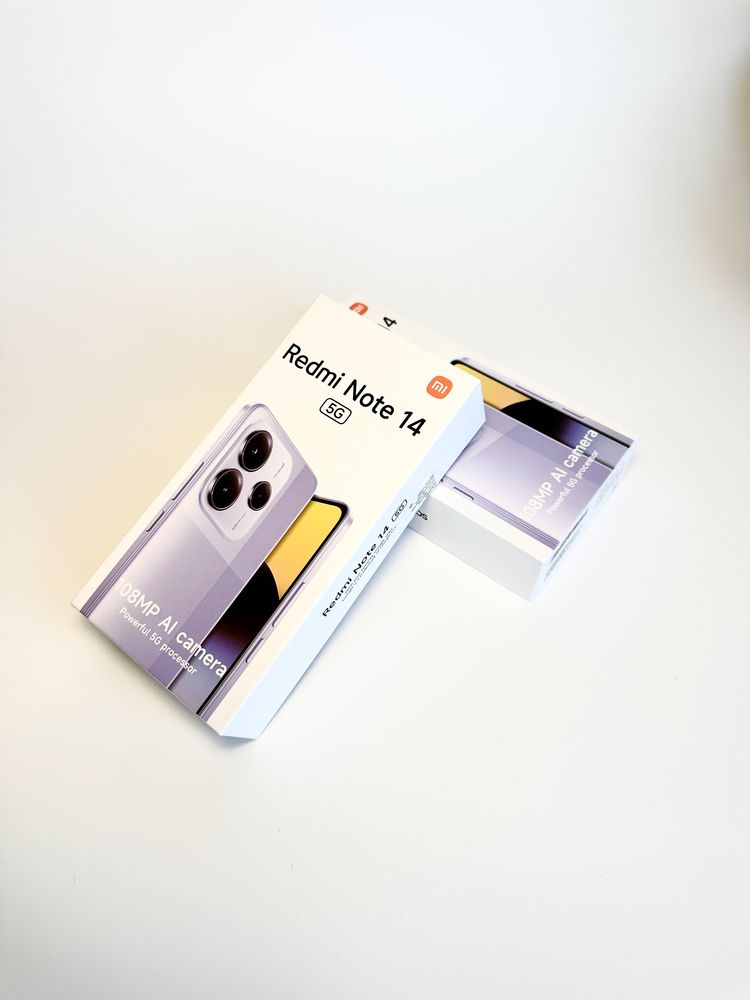 Смартфон Xiaomi Redmi Note 14 5G NFC 8/256 Новий / Запакований