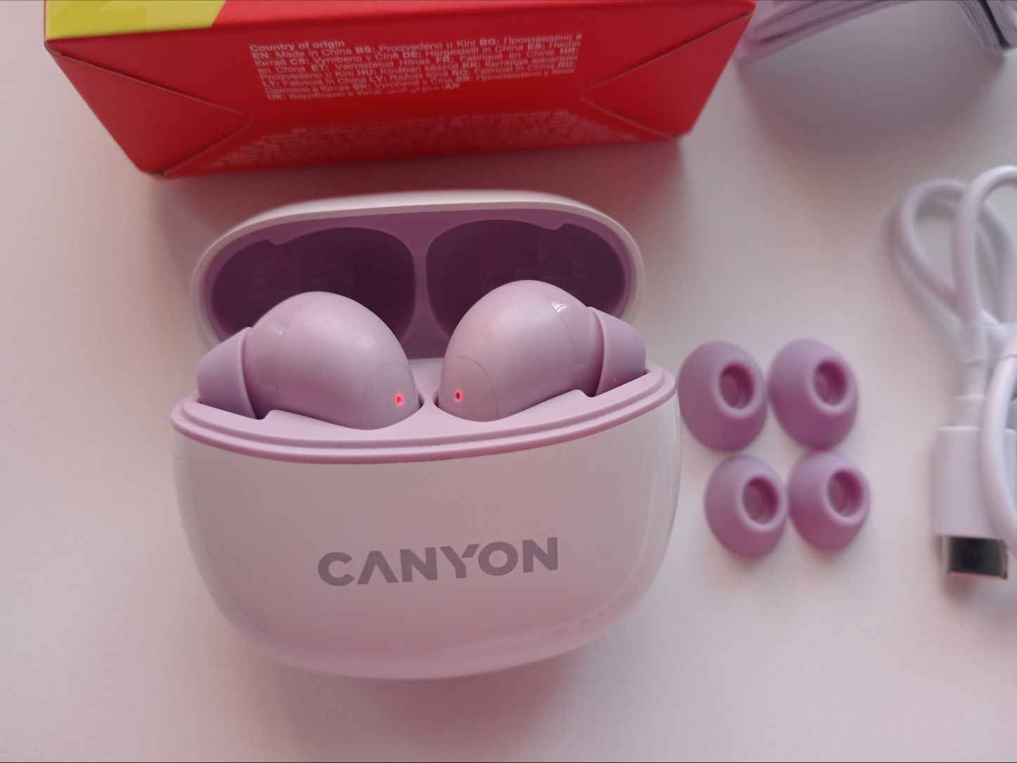 навушники бездротові Canyon TWS-5 дуже гарний стан