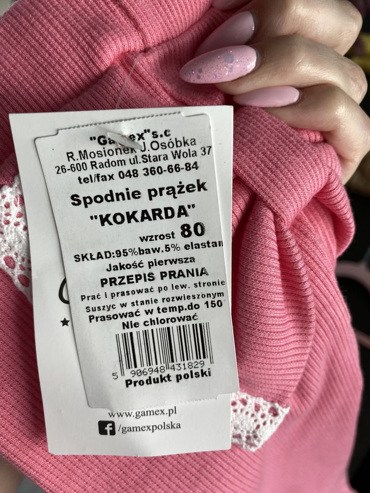 Nowe legginsy 80 Handmade