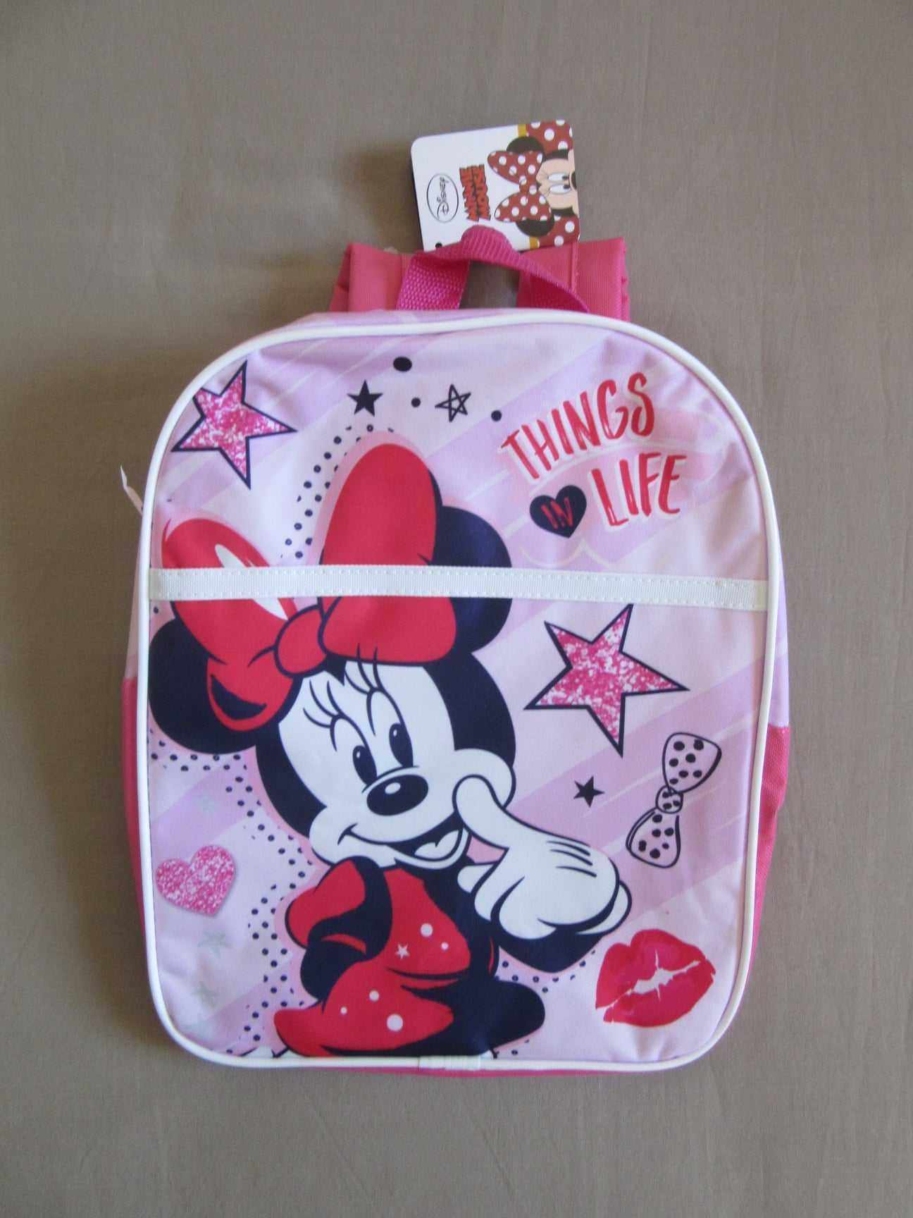 mochila infantil minnie