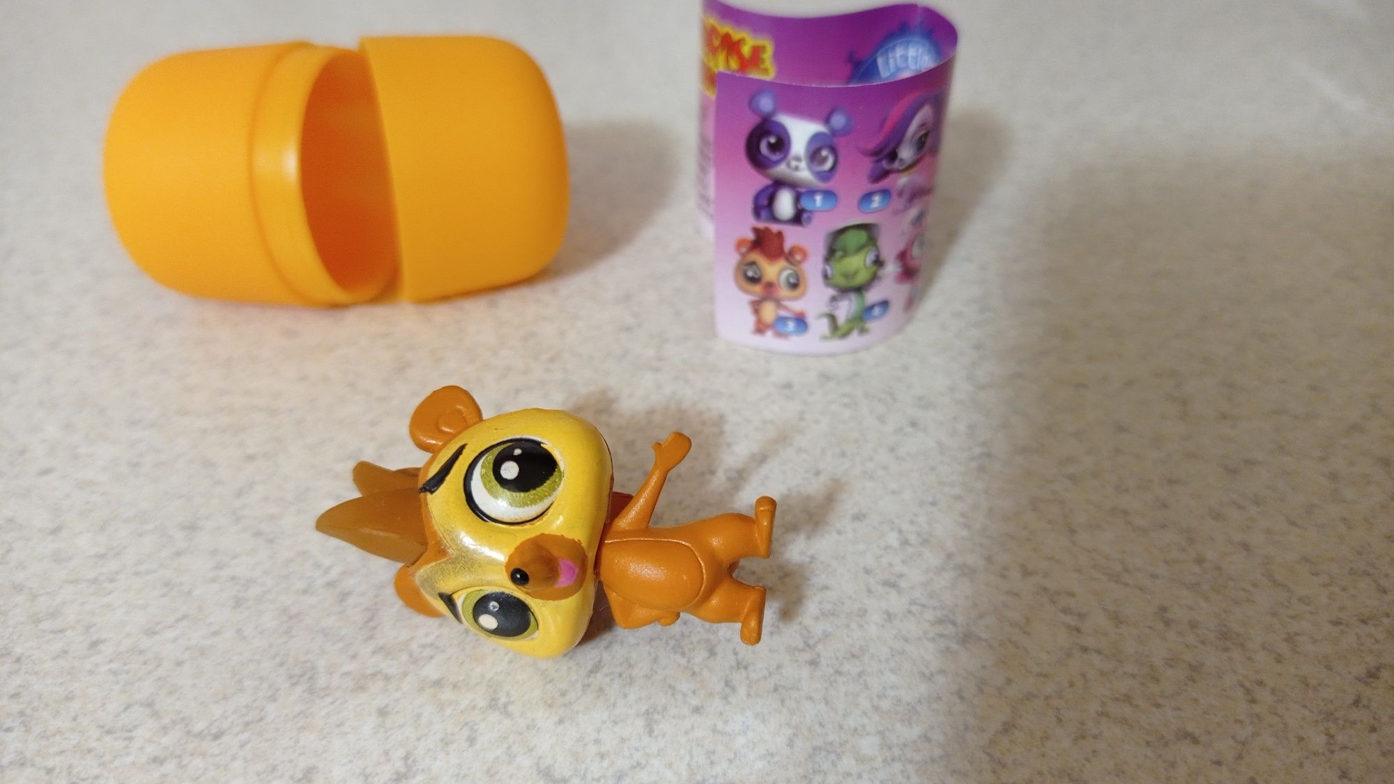 LPS Littlest Pet Shop - Russel Ferguson - Pomarańczowy jeż figurka 3D