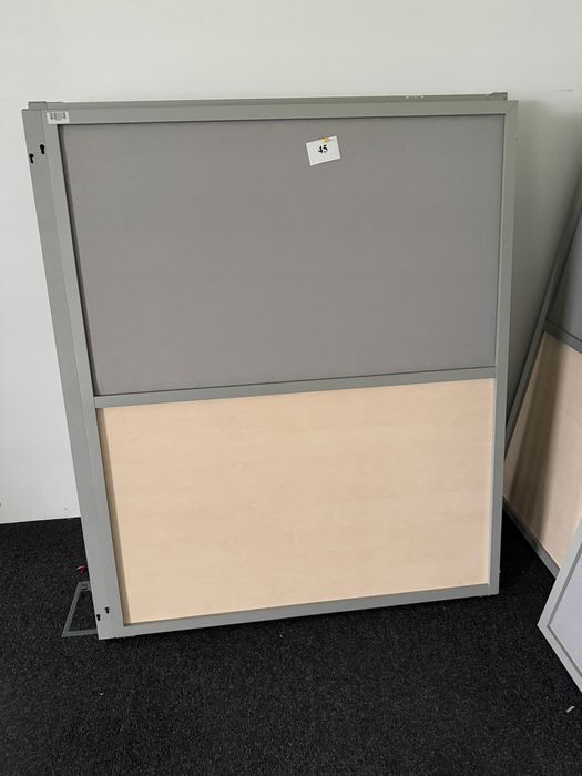 Ścianka tylna do biurka, grodziowa, mebel odgradzający biurko