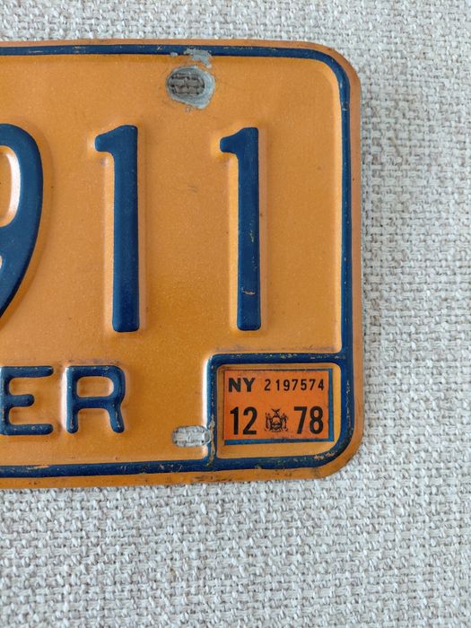 Matricula original Americana