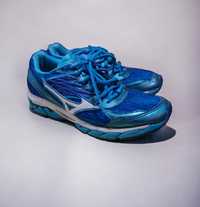 buty sportowe do biegania 38 Mizuno wave paradox 3 niebieskie siwe sza