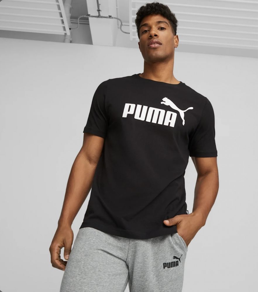 Оригінал  Puma Essentials літній легкий комплект футболка + шорти.