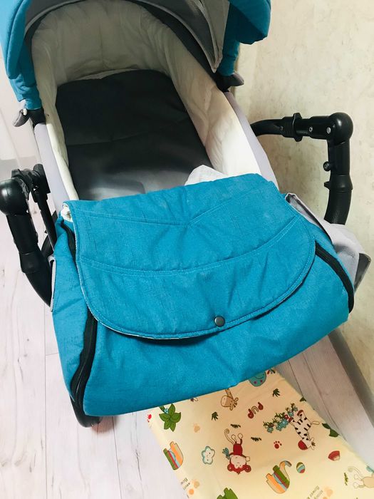 Baby Merc Коляска 2-в-1 Zipy Q ZQ/139B бирюзовый