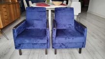 2 fotele PRL po renowacji, Vintage, Nowe!