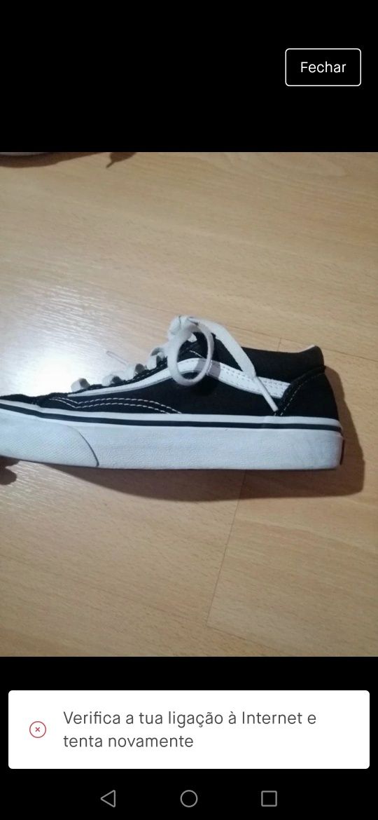 Vendo Vans pretos n33