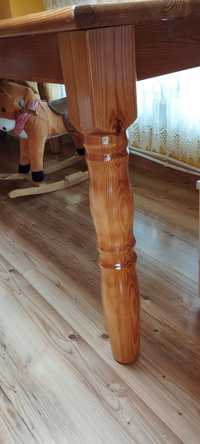 Duży stół drewniany  sosnowy 180/90