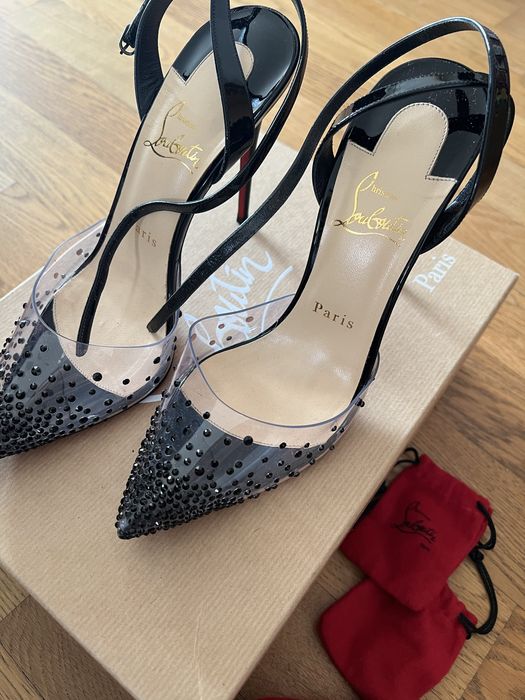 Szpilki - sandałki Christian Louboutin