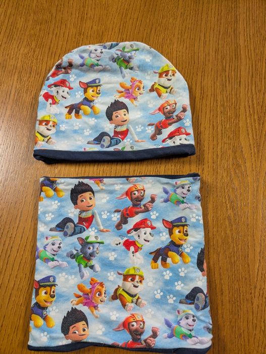 Komplet jesienny czapka komin psi patrol Paw Patrol 46 cm