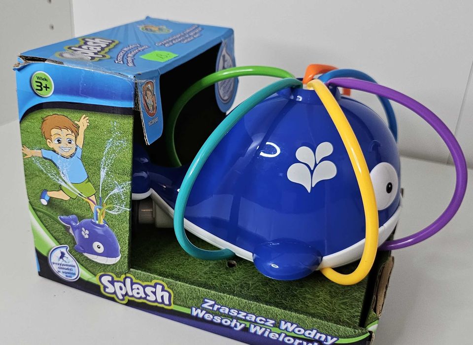 Splash wesoły wielorybek zraszacz wodny