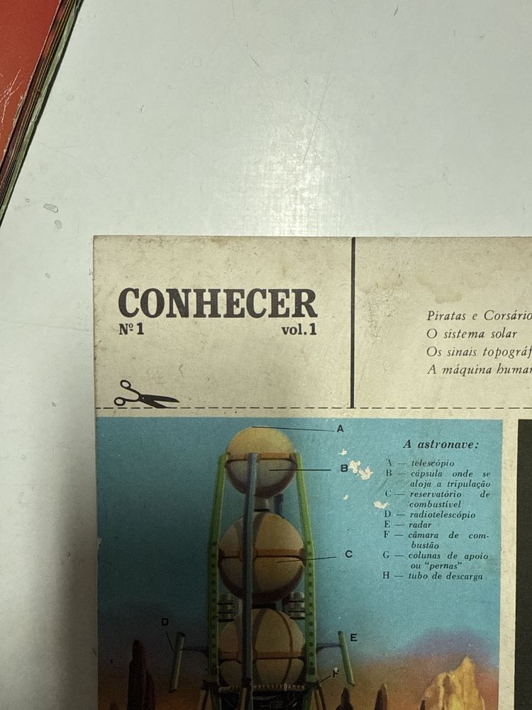 Volume n.1 da revista Conhecer