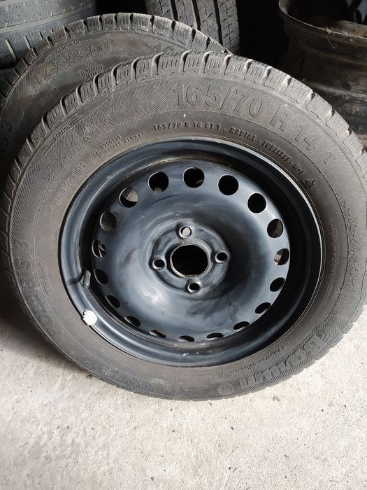 Koła Opony Felgi 165x70R14 ET35 rozstaw śrub 4x100  Koła zimowe