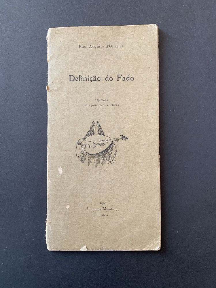 Livro “ definição do fado “