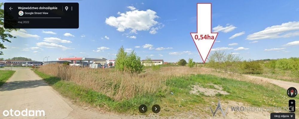 Działka Usługowa  0,5487ha |Szewce|