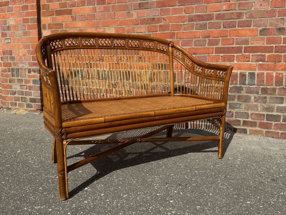 Sofa/ławka marki Gunther Lambert w stylu Brighton Pavilion, lata 70.