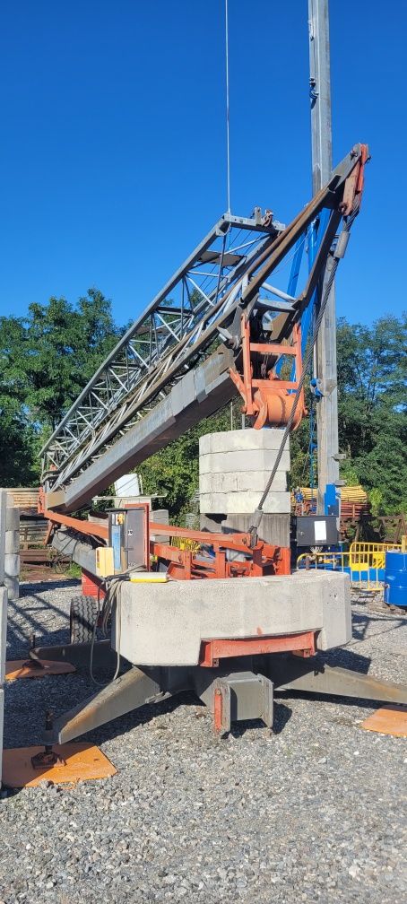 20m 1200kg UDT Zuraw dolnoobrotowy żuraw budowlany wieżowy,