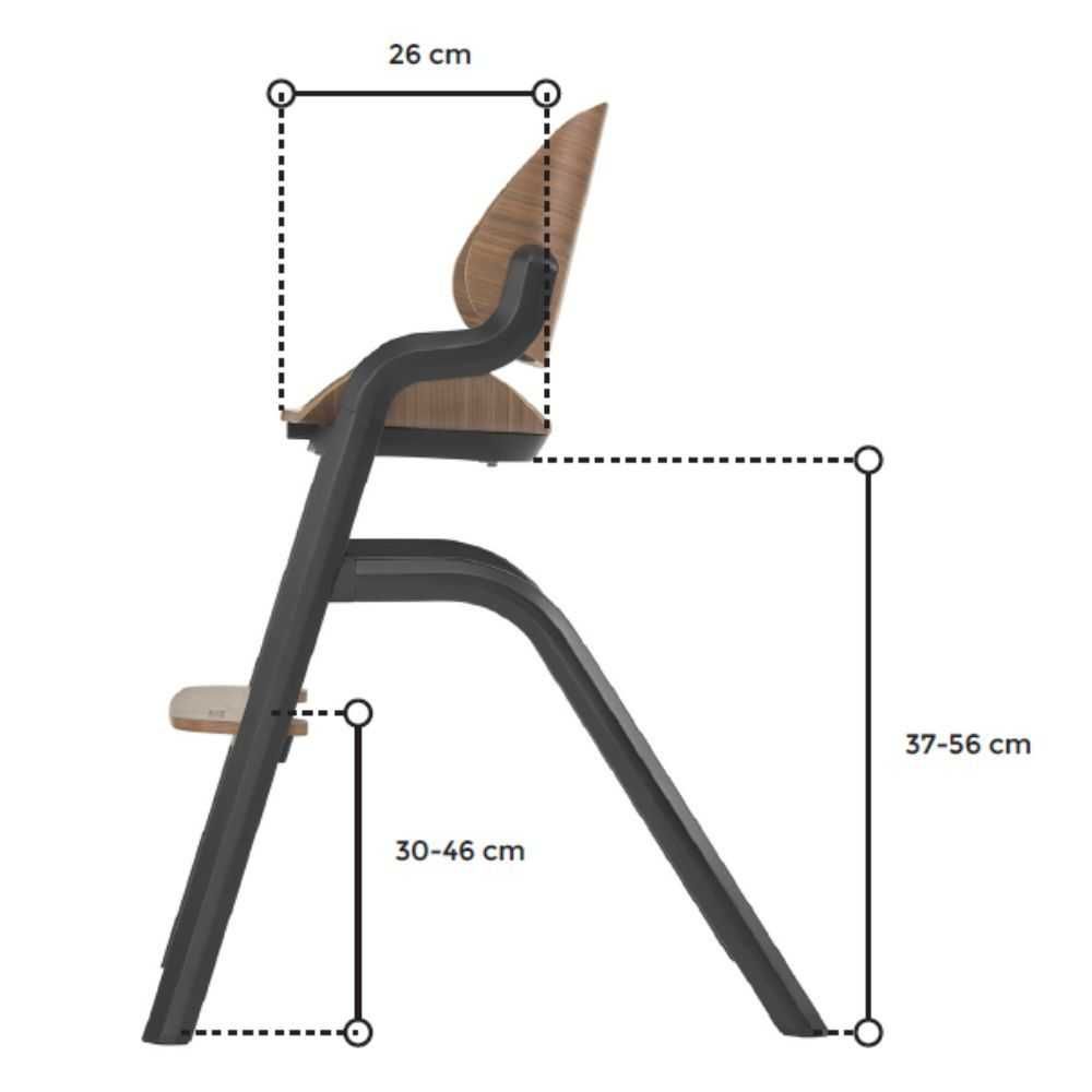 Espiro Pure 10 Black Krzesełko Do Karmienia Aż Do 95kg! *NOWE*