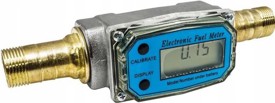 Licznik Elektroniczny LCD Oleju Paliwa VERKE