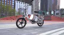 Дорожній електровелосипед ‼️ Minako V12 Lux 600 W 18 Ah Chrome‼️