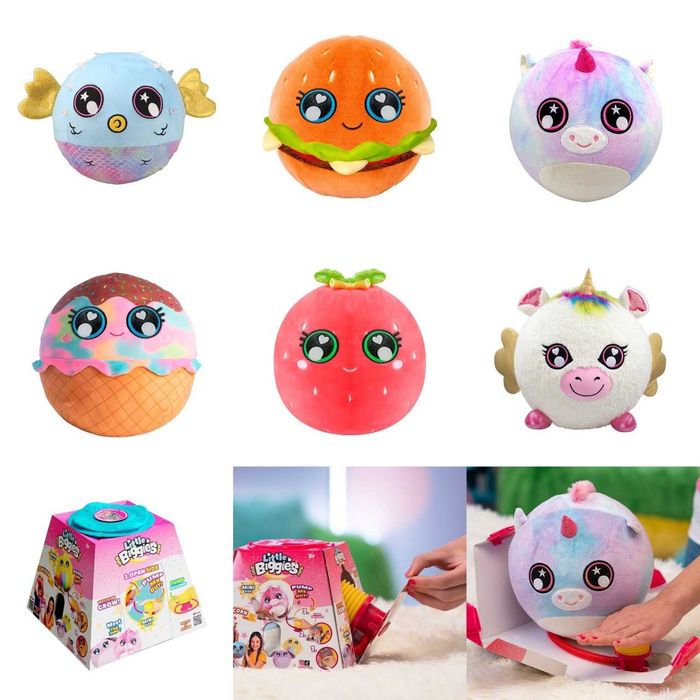 Biggies Little Fantasy - Білий Рожевий Єдиноріг Риба Фуґу Бургер інші