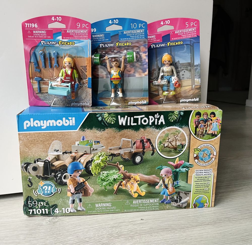 Playmobil Wiltopia 71011 quad ratunkowy zwierzęta figurki friends