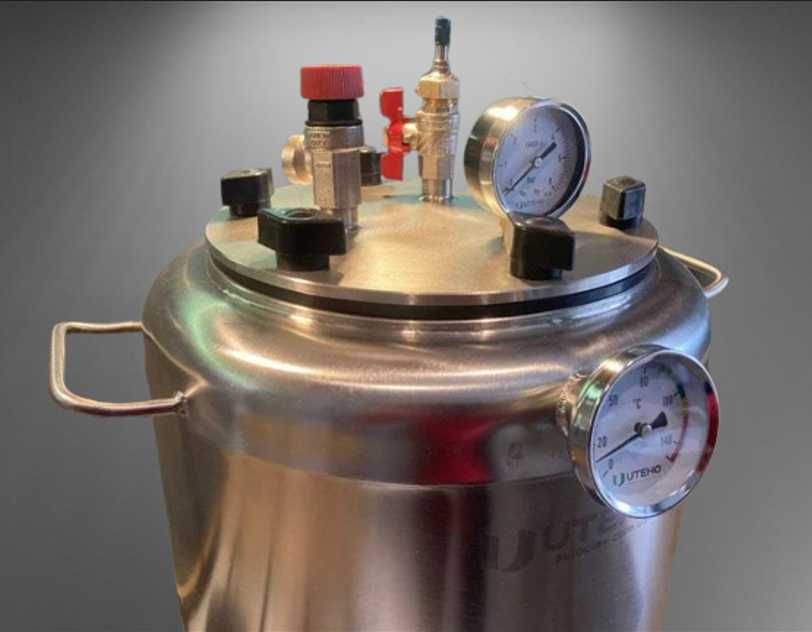 Автоклав нержавійка електричний / электрический 16 нержавейка