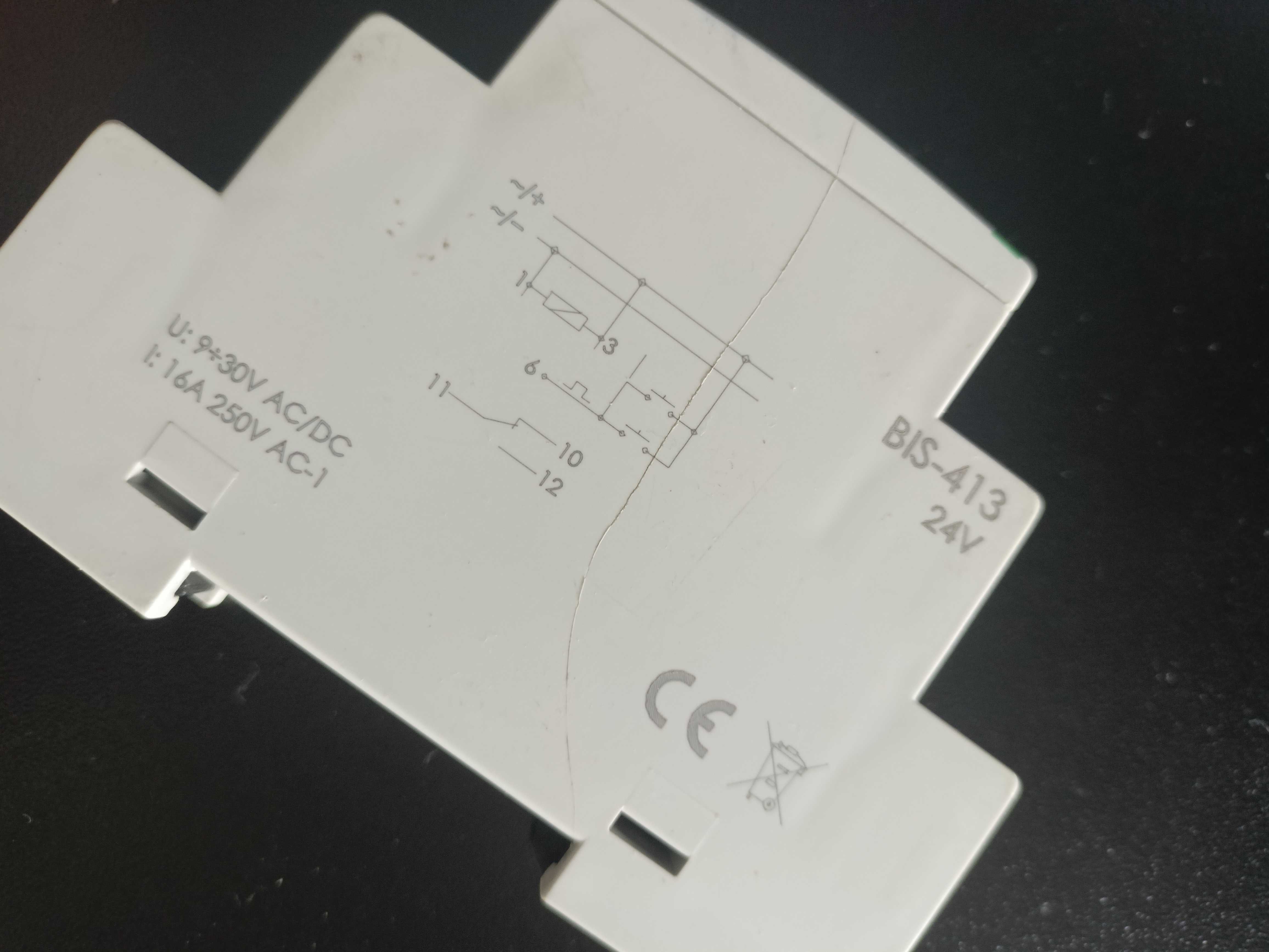 Zasilacz DIN 24VDC 1.5A Mean Well, BIS 413, simon 10 i 54