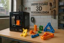 Impressão 3D Personalizada – Peças Técnicas, Funcionais e Decorativas