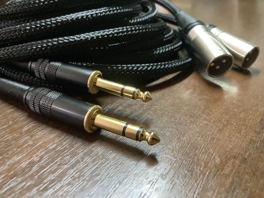 Кабель аудио XLR,TRS,AUX