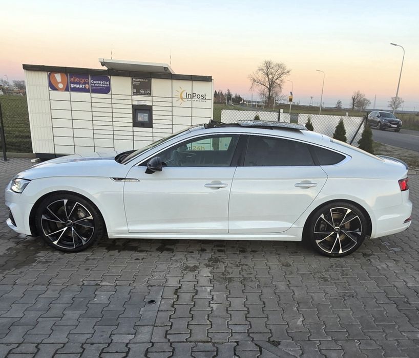 Audi a5 quattro sline premium 2.0 tfsi 250km wirtualny kokpit matrix