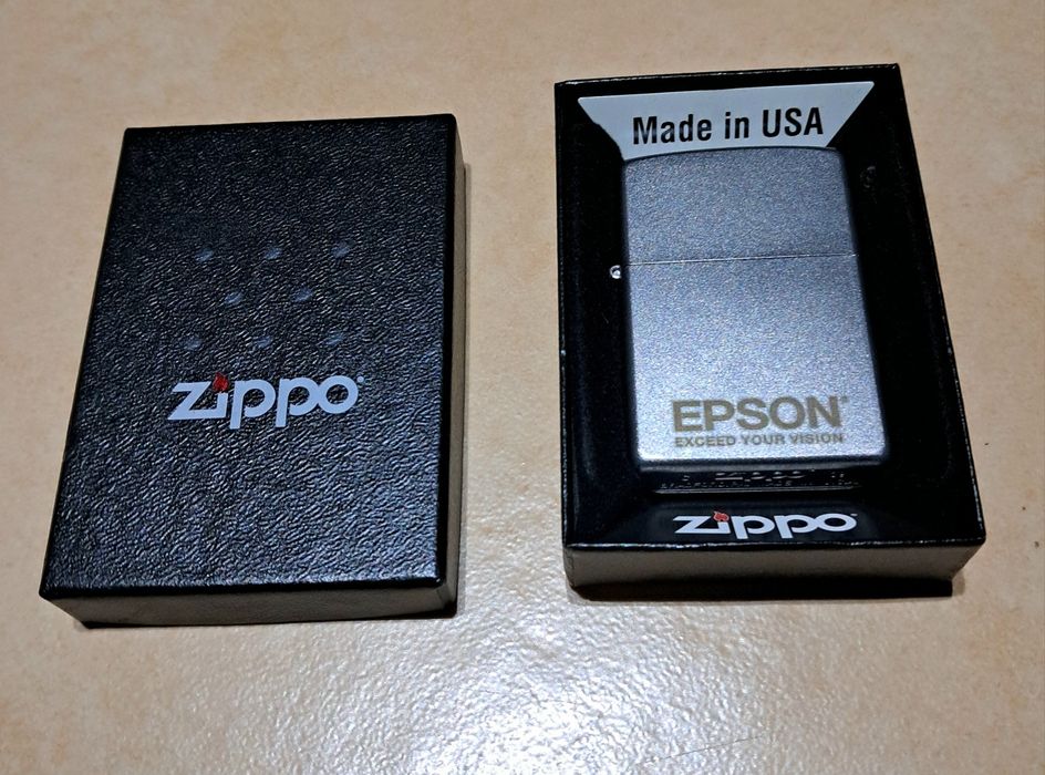 Zapalniczka Zippo nowa z logiem