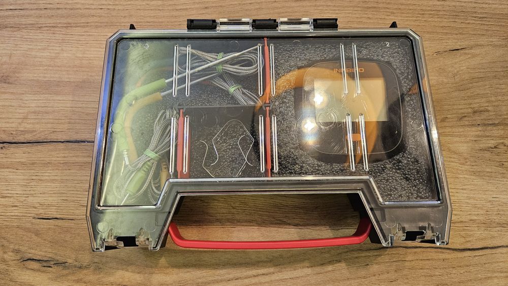 Termometr do mięsa inkbird ibbq-41 z 4 sondami wifi aplikacja