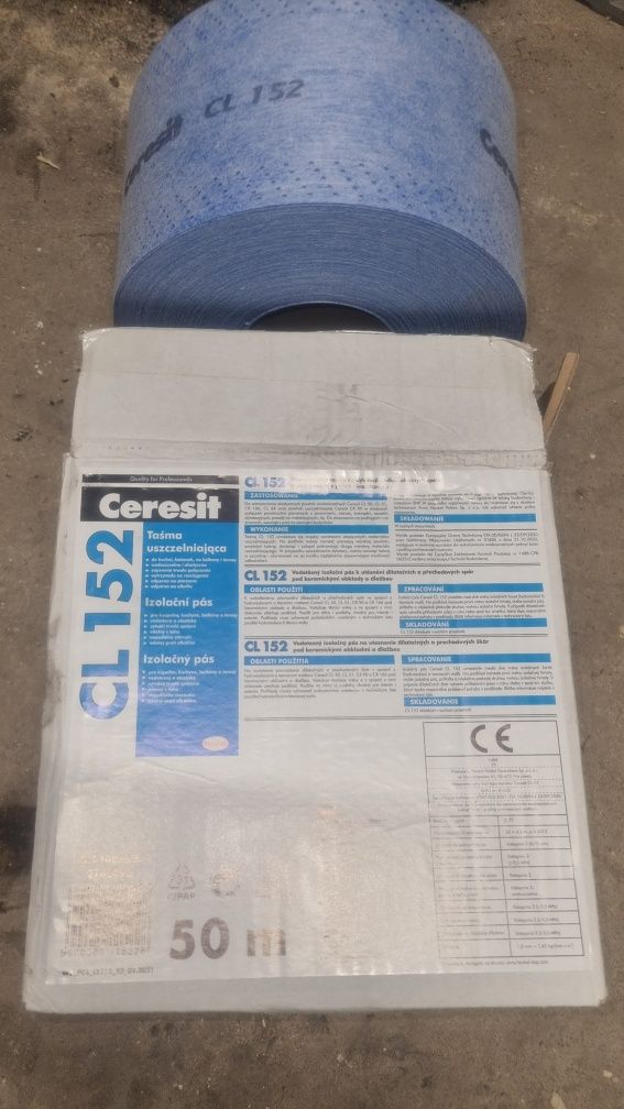 Ceresit CL152 wodoszczelna tasma dylatacji