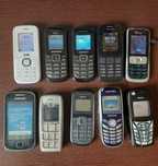 Телефоны кнопочные Samsung x100, e1200, s5660, Nokia 105, 5140i, Nomi