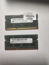 Оперативна пам'ять для ноутбука Micron SODIMM DDR3 4Gb (2*2Gb)